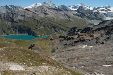 1 août Moiry et col du Torrent, lacs de Moiry et Audannes