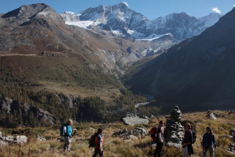 8 oct Zinal, cabane du petit Mountet, lac d'Arpitetta 