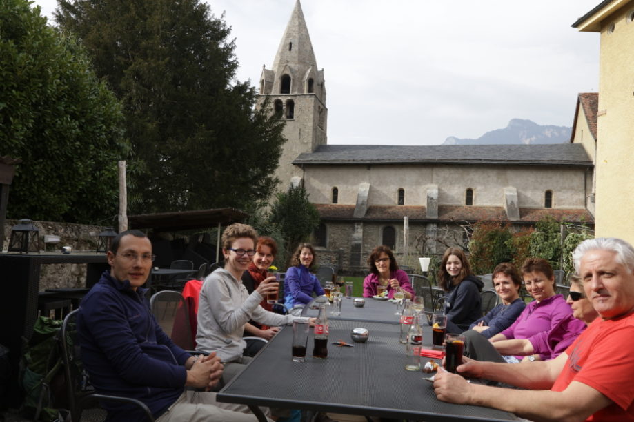 2 avril en-dessus de Aigle, Ollon, Panex