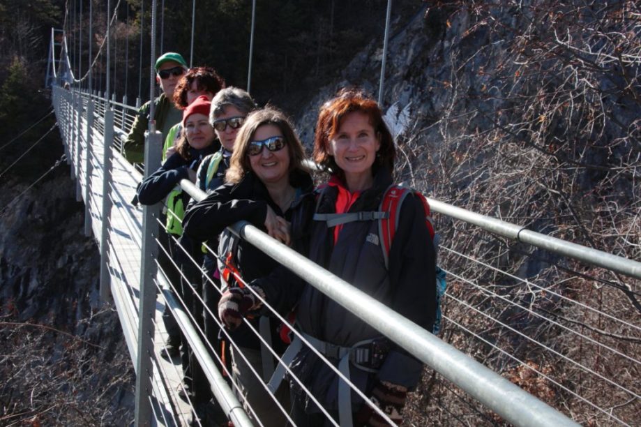 13 janvier Farinet, passerelle, vigne et gorge