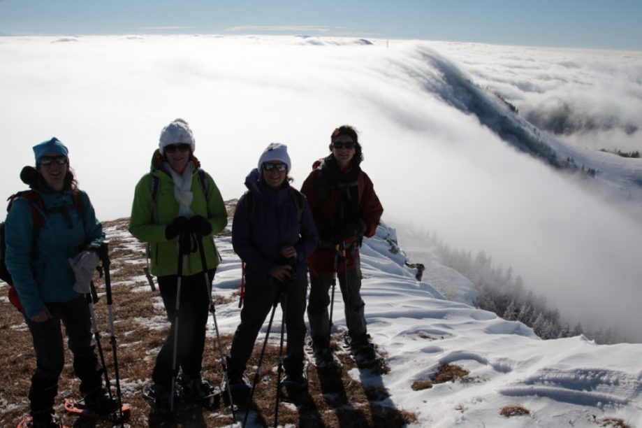 27 janvier le Chasseron au soleil
