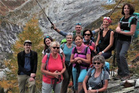 12 oct Le glacier du Trient, les mélèzes