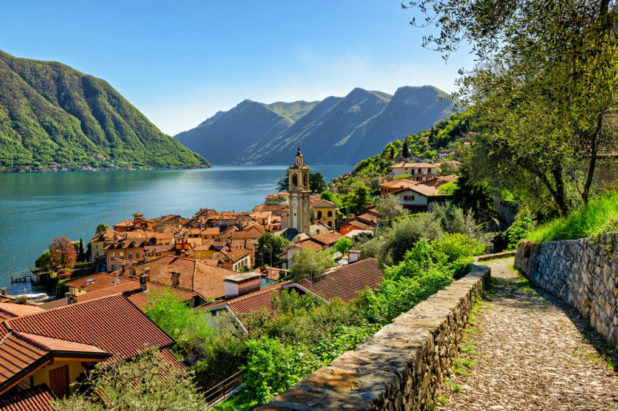 Les 4 lacs Côme, Majeur, Lugano et Orta printemps 2021