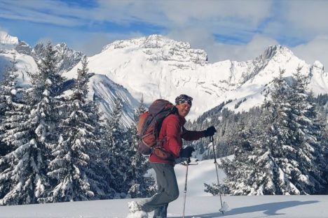 23 nov première en raquettes, j'espère