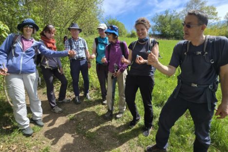19 avril boucle Mont Vully, chasse aux oeufs