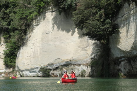 12 juillet kayak ou canoë sur le lac de Schiffenen