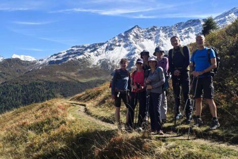 28 sept une belle boucle en-dessus de Bruson