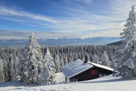 15 février raquettes au col du Marchairuz