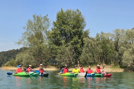 2 août Sortie annuelle de mon autre passion le Kayak  