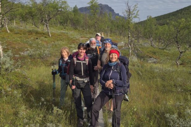 Fin juillet 2028 trek sur le Kungsleden, Suède